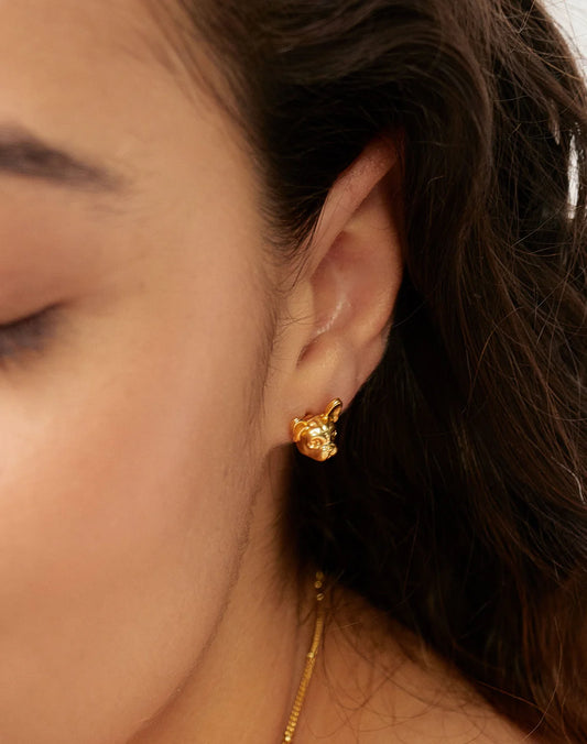 Frenchie Earrings