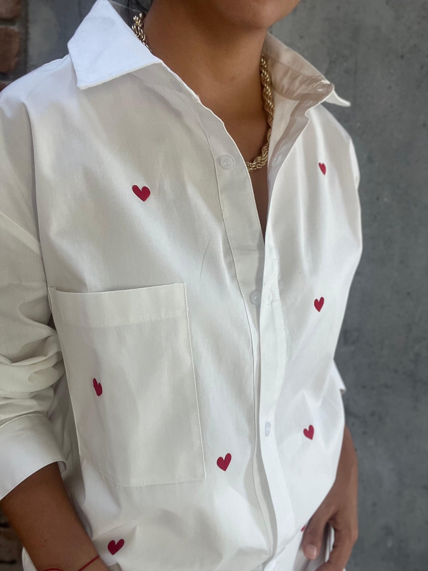 Raining  hearths Blouse