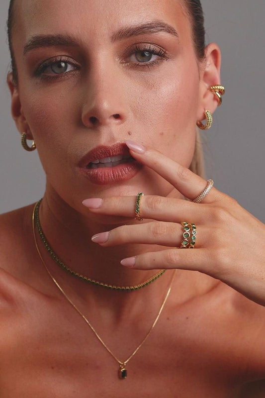 Colombian Emerald Chain
