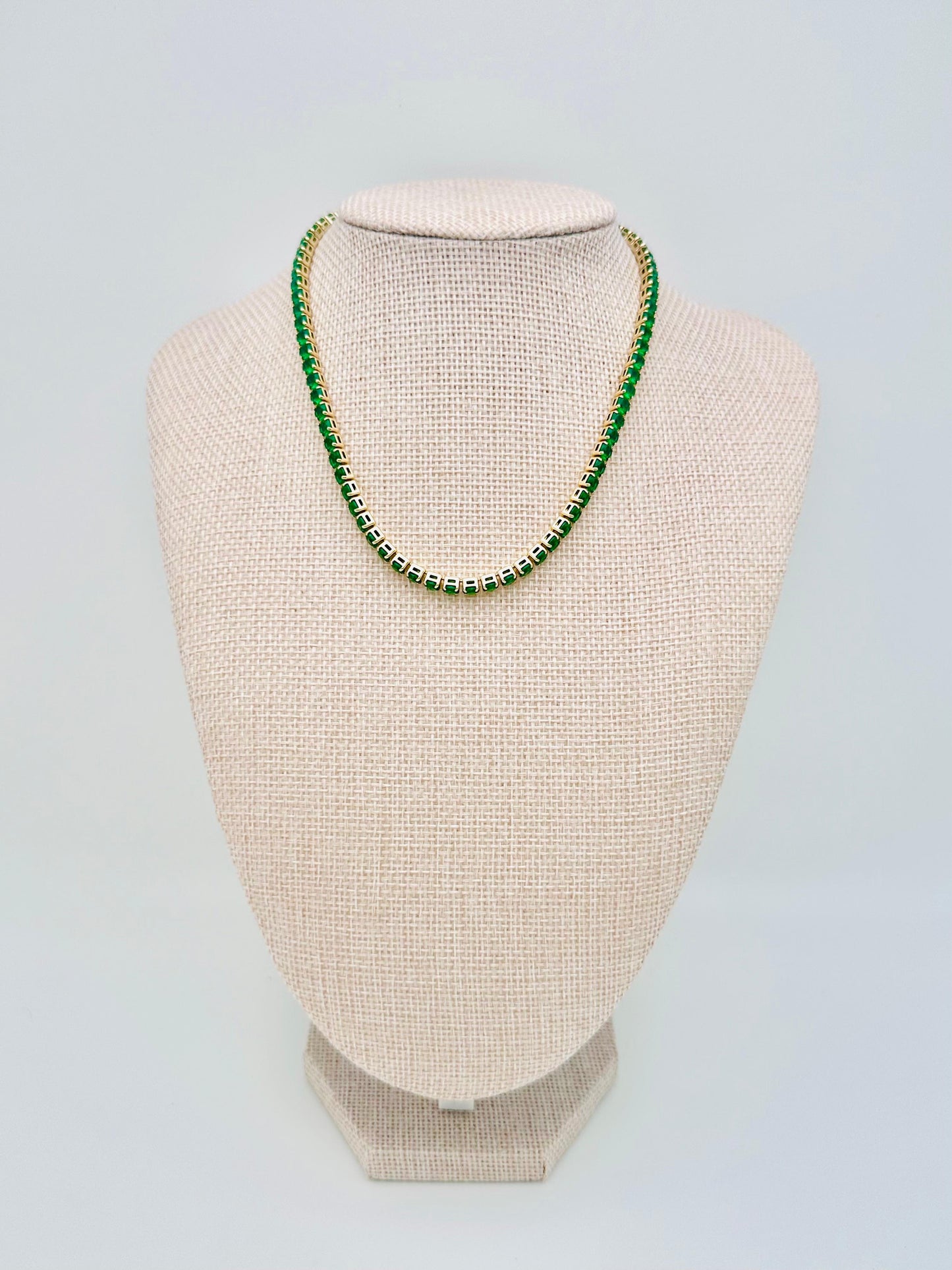 Emerald Tennis Choker