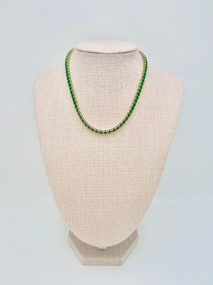 Emerald Tennis Choker