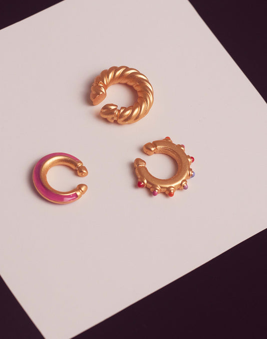 Colorful Earcuff Set