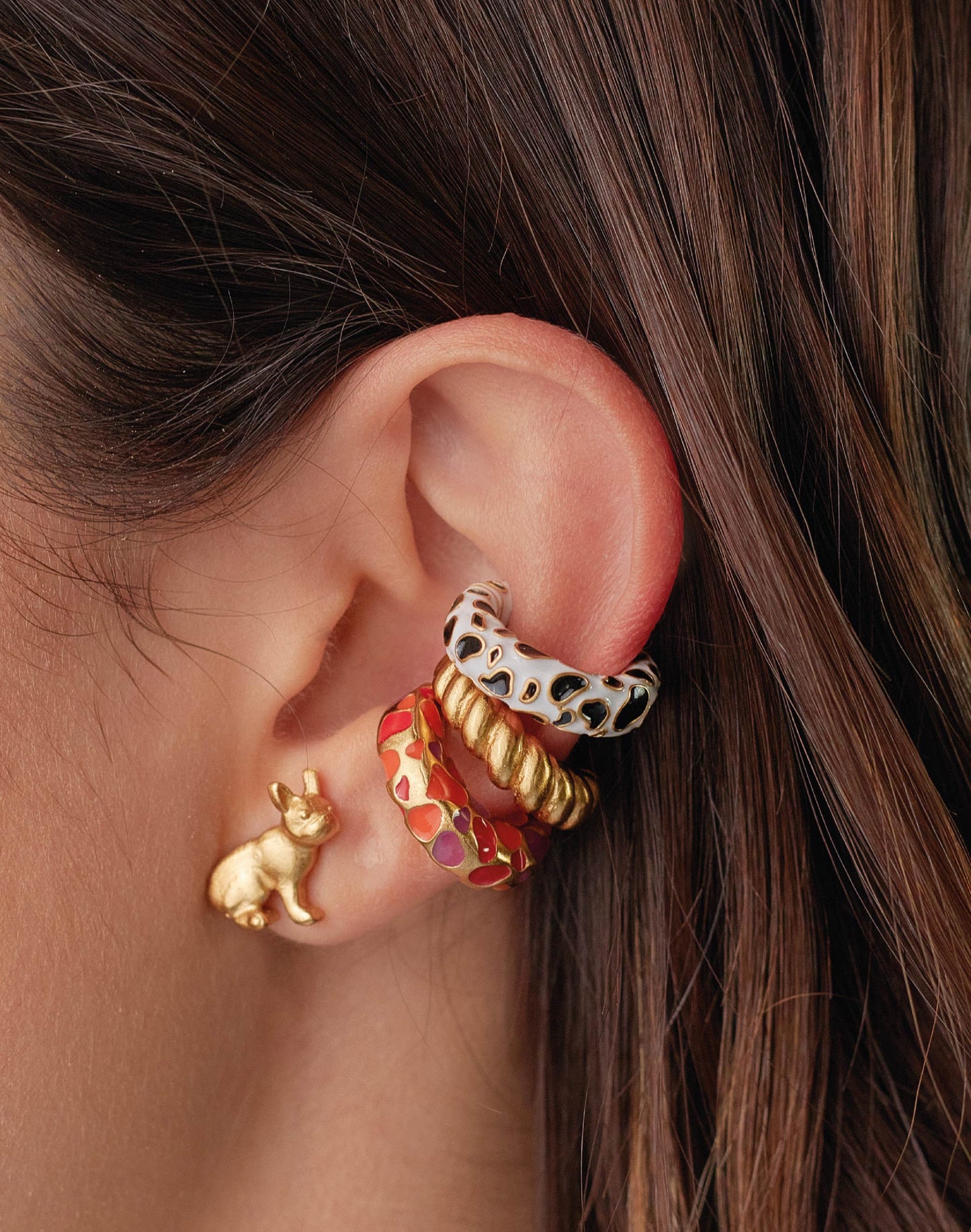 Polka Party Earcuff Set